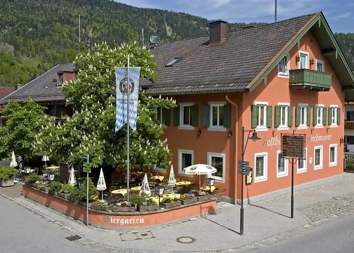 ホテル Landgasthof Kirchmayer ファルハント